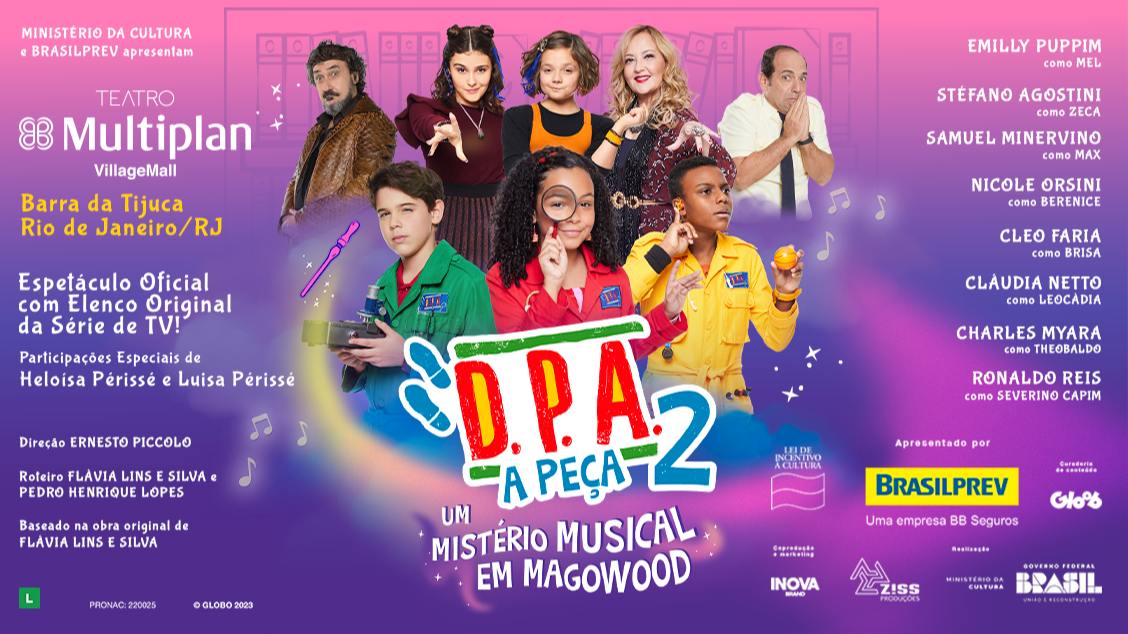 D.P.A., a peça 2' mistura referências do cinema e os mistérios da série do  Gloob